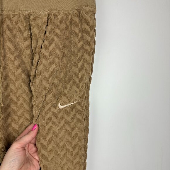 Nike Women's Sportswear Everyday Modern High-waisted Jogger Pant Tan Brown Large - Picture 4 of 10